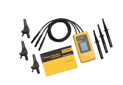 Fluke 9040 phase sequence rotation indicator
