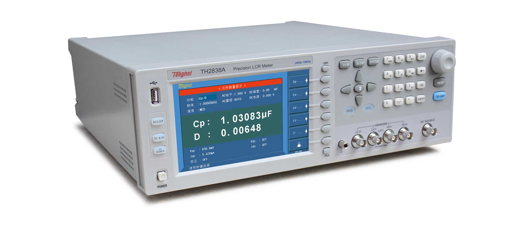 TH2838A Impedance analyzer