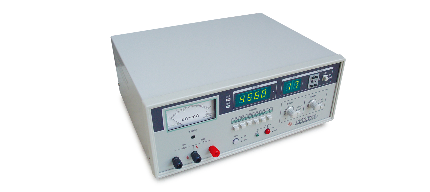 TH2686C electrolytic capacitor leakage current tester