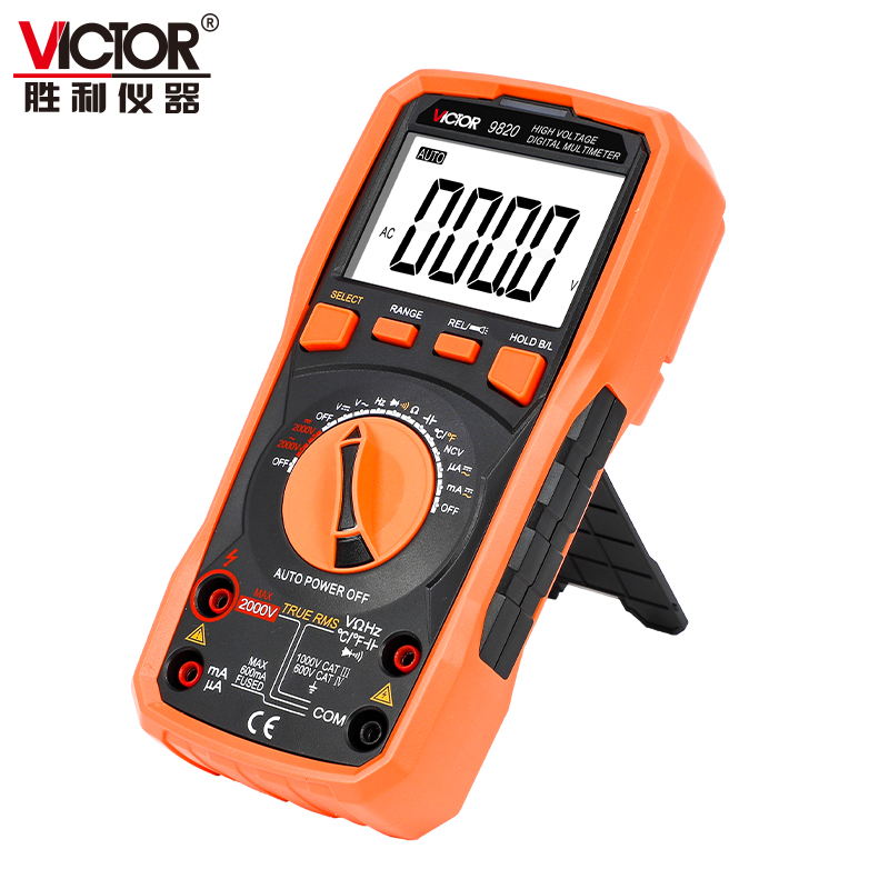 VICTOR 9820 2000V High Voltage Multimeter