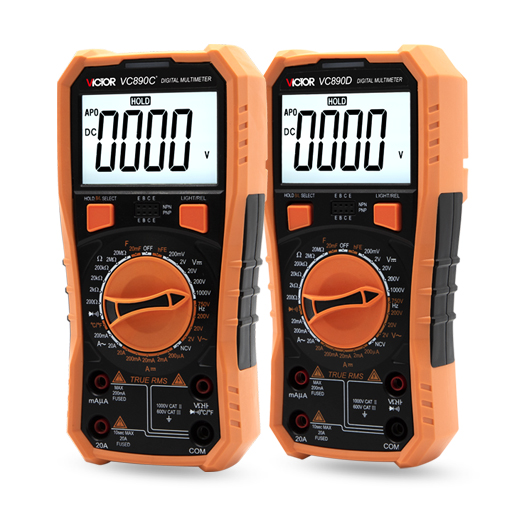 VC890C+/VC890D Digital Multimeter