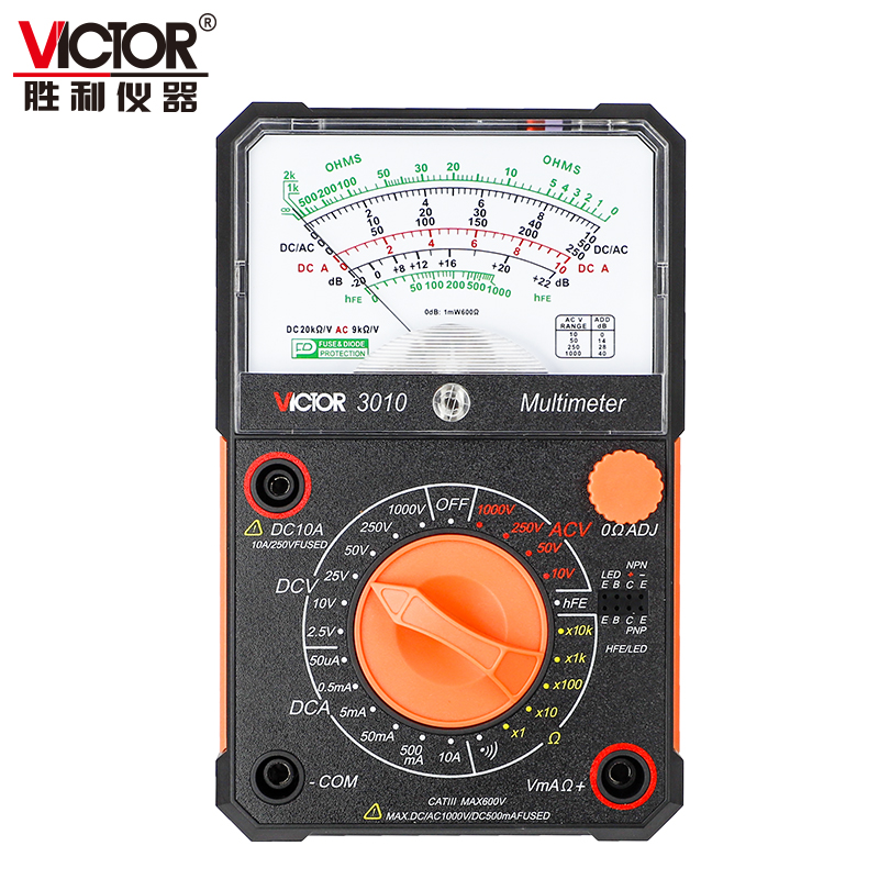 VICTOR 3010/3021/7244 pointer multimeter