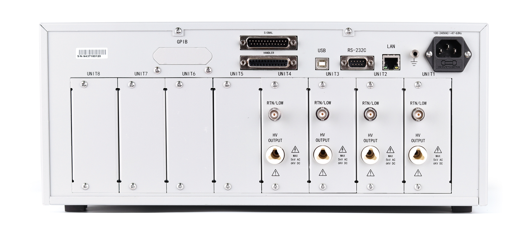 TH9010A parallel multi-channel withstand voltage tester