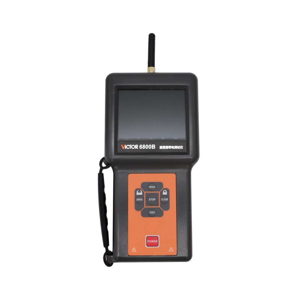 VICTOR 6800B zinc oxide lightning arrester live testing instrument