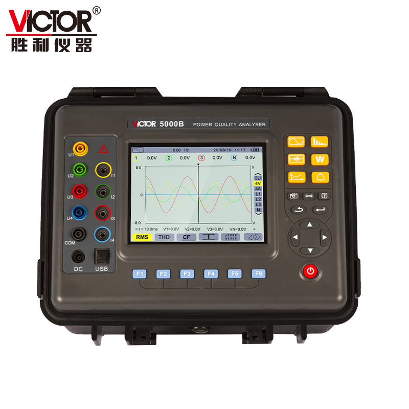 VICTOR 5000B desktop power quality analyzer