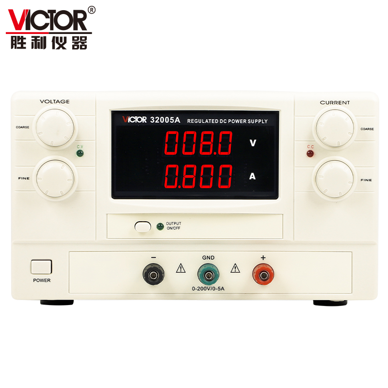 VICTOR 31005A/32005A/33030A/36020A Single Circuit High Power DC Stable Power Supply