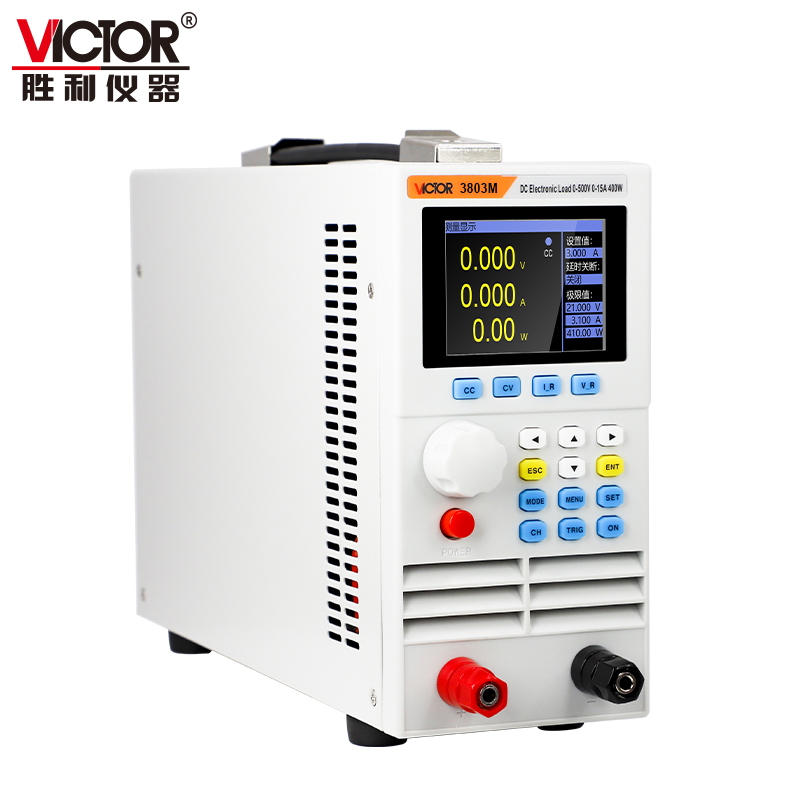 VICTOR 3801M/3803M/3824M is a programmable DC electronic load