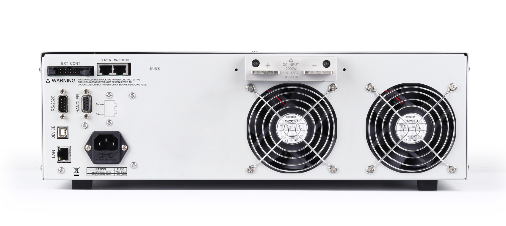 TH8205 Programmable DC electronic load
    