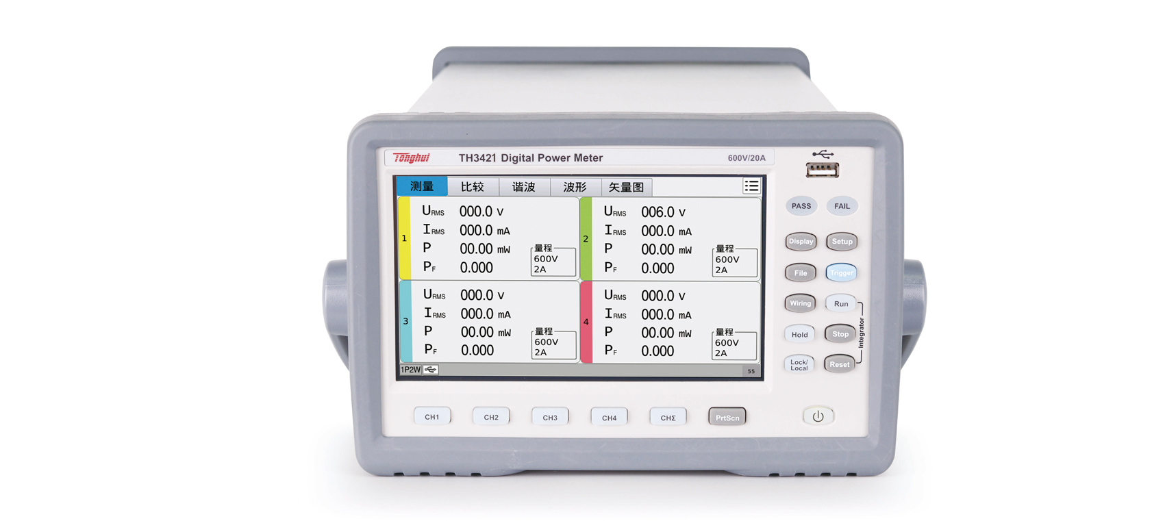 TH3421 Multi-channel digital power meter
    