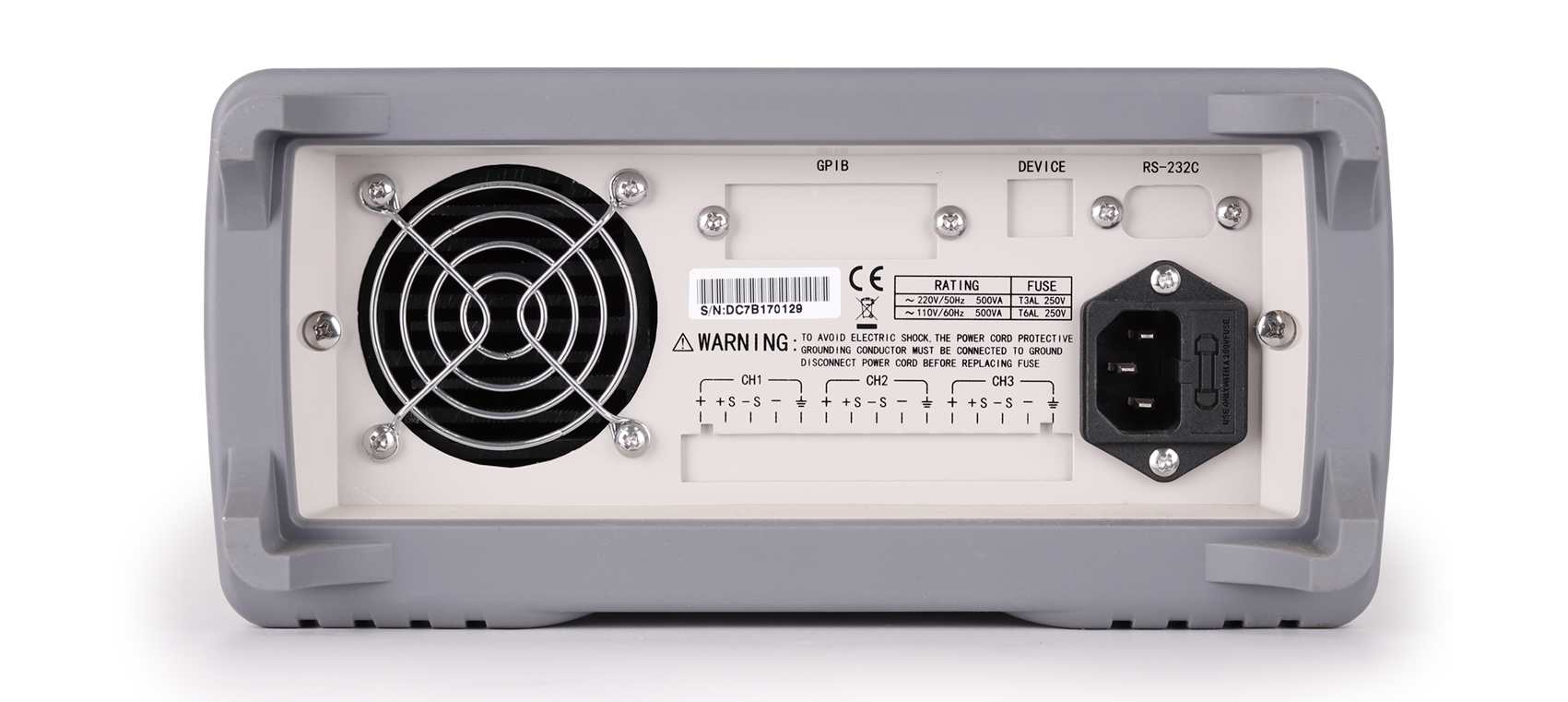 TH6402A three-channel programmable linear DC power supply
    