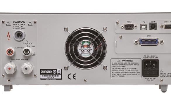 GPT-12000 series 200VA electrical safety analyzer
    