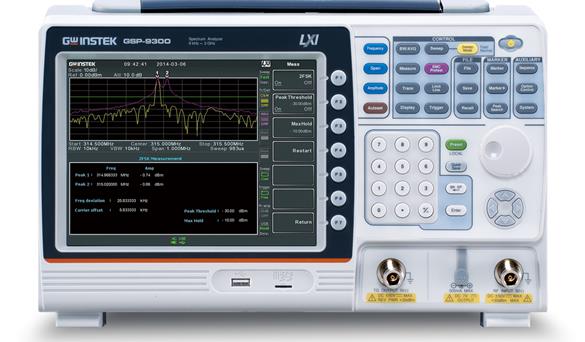 GSP-9300 spectrum analyzer
    