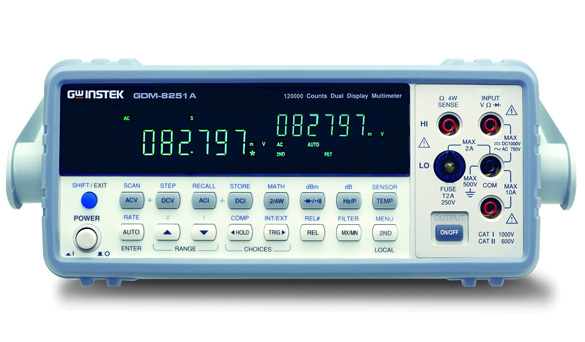 GDM-8251A Portable digital electric meter with dual disy
    